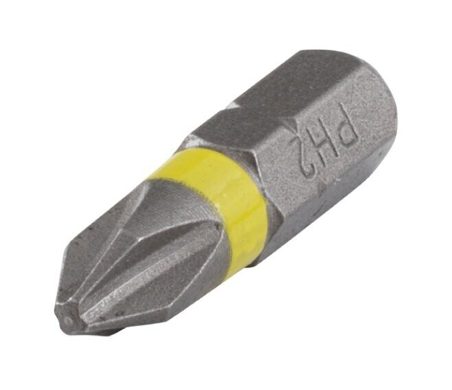 WOLFCRAFT - N.3 INSERTI SOLID A CROCE 25 MM. PER VITI CON IMPRONTA A CROCE PHILLIPS PH 2 1331000