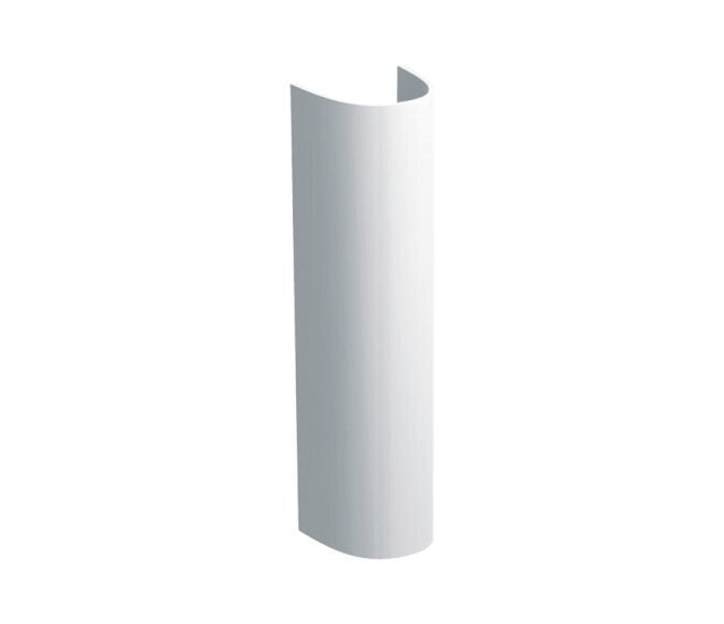 GEBERIT - SELNOVA COLONNA PER LAVABO IN VETROCHINA BIANCO 500.341.01.7