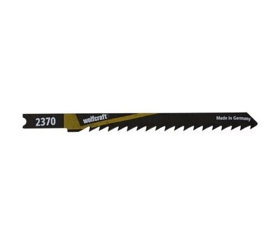 WOLFCRAFT - 2 LAME PER SEGHETTI ALTERNATIVI HCS ATTACCO A "U" TAGLIO RAPIDO PER LEGNO L. 75 MM. 2370000