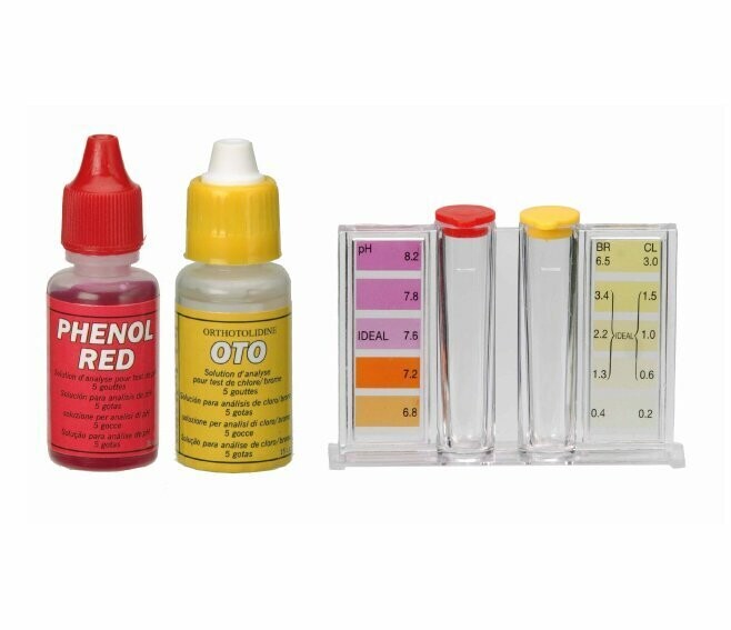 GRE - KIT TEST ANALISI CLORO/BROMO+ PH (OTO/PHENOL) 40060