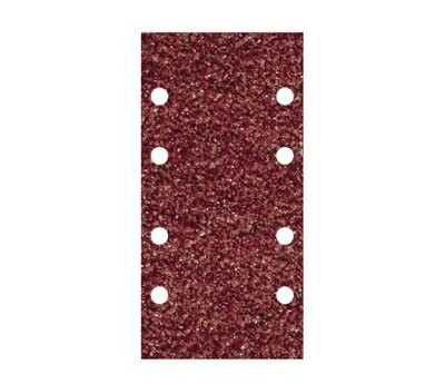 WOLFCRAFT - 10 STRISCE ABRASIVE IN VELCRO PER LEGNO E METALLO 93 X 185 MM. GRANA 120 GR. 1768000