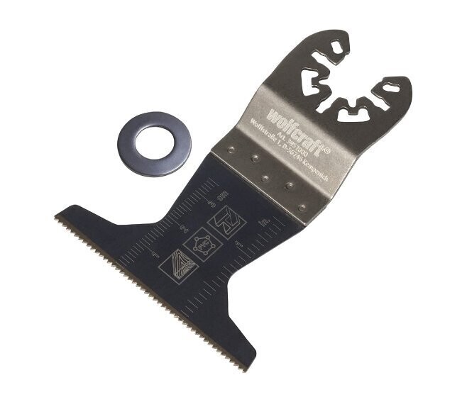 WOLFCRAFT - LAMA PER MULTIFUNZIONE "PRO" BIM ATTACCO UNIVERSALE TAGLI LONGITUDINALI 65 MM. 3952000