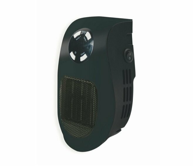 KOOPER - PLUGGY MINI TERMOVENTILATORE ELETTRICO 900 W NERO