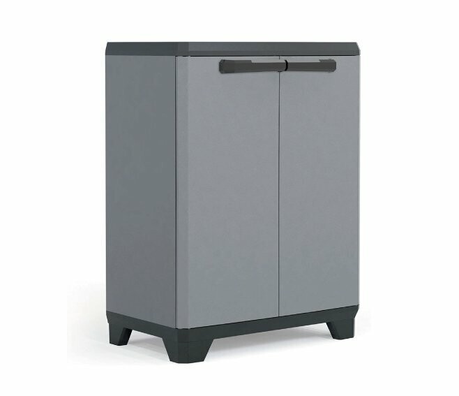 KETER - ARMADIO IN RESINA DA ESTERNO 2 ANTE 1 RIPIANO 90X68X39 CM.