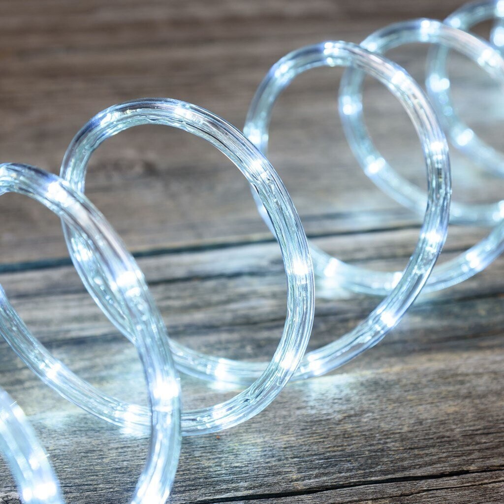 LOTTI - TUBO LUMINOSO 15 MT. DN. 10 MM. 360 LED BIANCO FREDDO LUCE FISSA + 7 GIOCHI 37106
