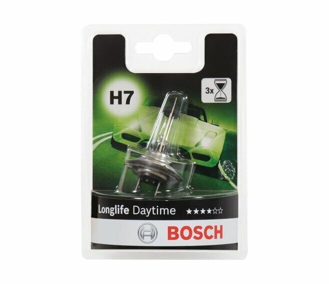 BOSCH - LAMPADINA LONGLIFE H7 PLUS 10 DAY TIME 1987301057