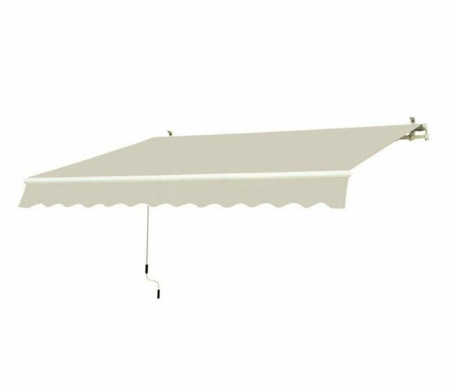 GARDEN FRIEND - TENDA DA SOLE BARRA QUADRA 250 X 200 BEIGE UNITO T1372011/F
