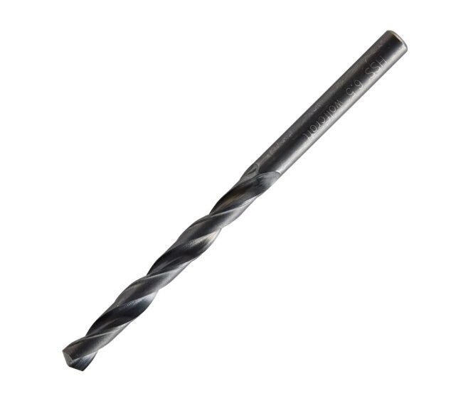 WOLFCRAFT - PUNTA IN METALLO HSS RULLATA ATTACCO CILINDRICO DN. 6,5 MM. L. 101 MM. 7507010