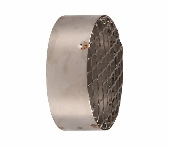 ATI - GRIGLIA ASPIRAZIONE INOX DN. 80 MM. 11-8AX