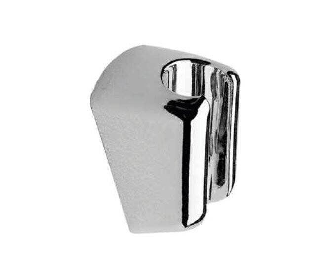 BOSSINI - SUPPORTO DOCCIA GANCIO FISSO PER DUPLEX CROMO IN ABS C04000