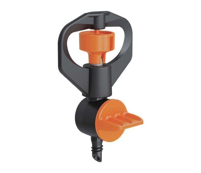 CLABER - MICROIRRIGATORE ROTANTE A 360° REGOLABILE EFFETTO PIOGGIA DELICATA 91250