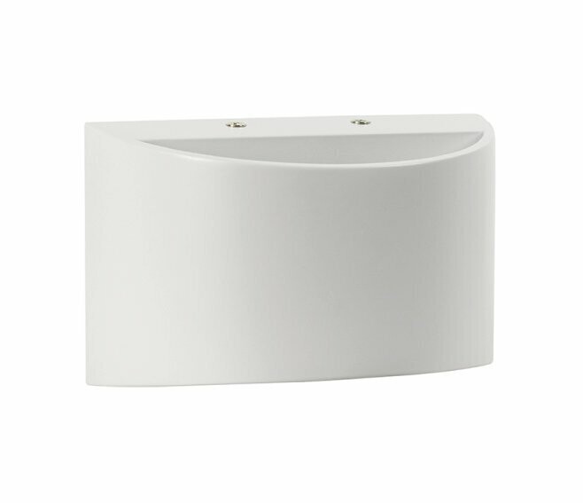 NOVA LINE - GHIBERTI APPLIQUE IN ALLUMINIO BIANCO LED INTEGRATO 7 W IP44