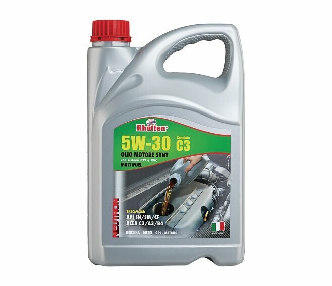 RHUTTEN - OLIO MOTORE NEUTRON 5W-30 C3 4 L