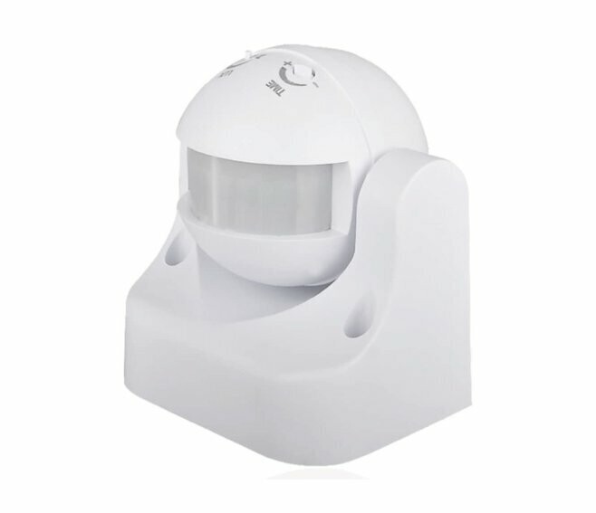 ELECTRALINE - SENSORE DI PRESENZA DI MOVIMENTO INFRAROSSI CON CREPUSCOLARE 58412
