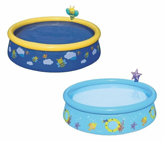 BESTWAY - LA MIA PRIMA PISCINA FAST SET SPRAY MULTICOLORE 152X38 CM. 57326