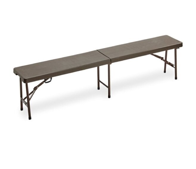 GARDEN FRIEND - HORECA PANCA RETTANGOLARE PIEGHEVOLE 183 X 76 X 74 CM. NOCE P1714195