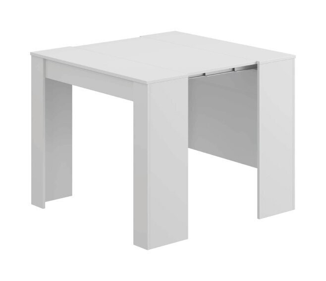 COMPACT DESIGN - GRANADA TAVOLO CONSOLLE ESTENDIBILE 4, 6, 8 O 10 POSTI 90 X 50 X 77 CM. BIANCO F00530102001