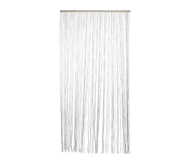 VERDELOOK - TENDA STORM 140 X 240 CM. 126 FILI EFFETTO ELICA MULTICOLORE SEMI-TRASPARENTE 801/13