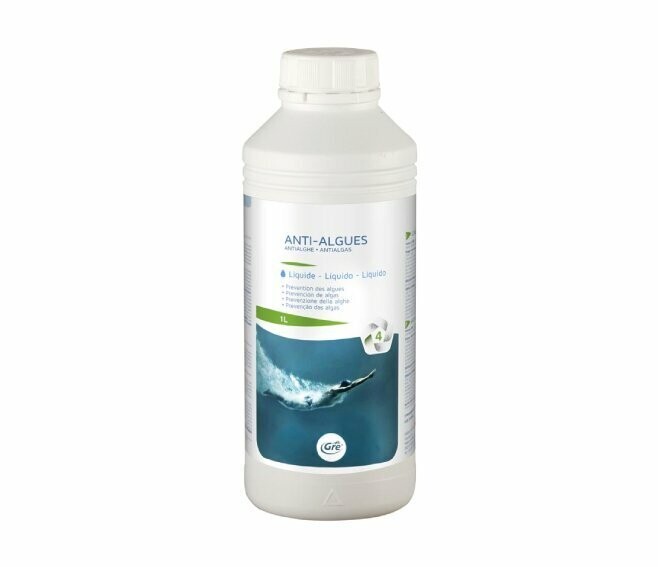 GRE - ANTIALGHE LIQUIDO PER ACQUE VERDI 1 LITRO 76009