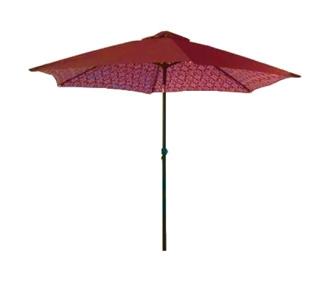 LIGHT - OMBRELLONE ARABESQUE Ø 270 CM. ROSSO ORIENTABILE 088256