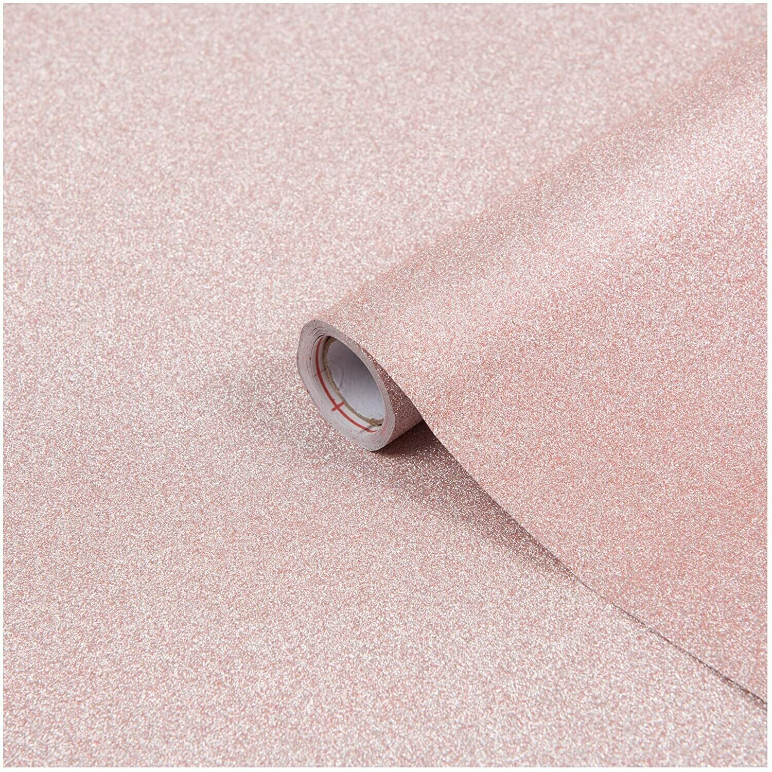 D-C-FIX - PELLICOLA ADESIVA GLITTER ROSA METALLIZZATA 67,5 CM X 2 M