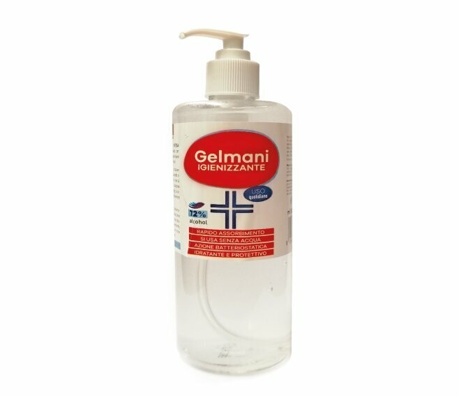 GEL IGIENIZZANTE MANI 500 ML.