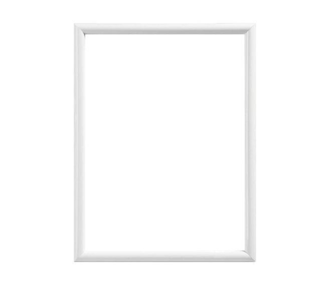 BUBOLA & NAIBO - CORNICE PLA-STYLE SERIE BASIC IN PLASTICA COLORE BIANCO 40 X 50 CM. PLA01 BI 17