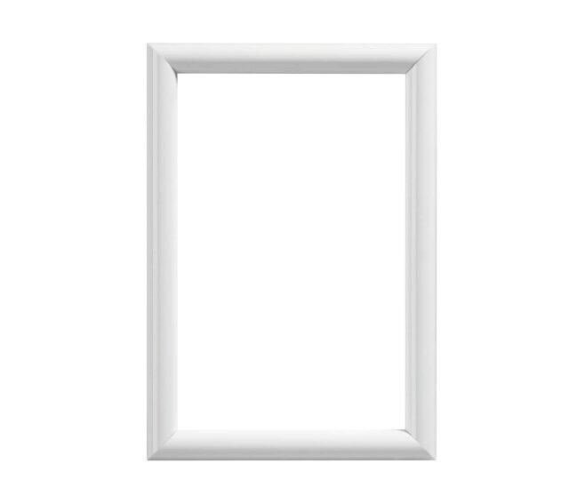 BUBOLA & NAIBO - CORNICE PLA-STYLE SERIE BASIC IN PLASTICA COLORE BIANCO 21 X 29,7 CM. P PLA01 BI MA4