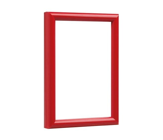 BUBOLA & NAIBO - CORNICE PLA-STYLE SERIE BASIC IN PLASTICA COLORE ROSSO 40 X 50 CM. PLA01 RO 17