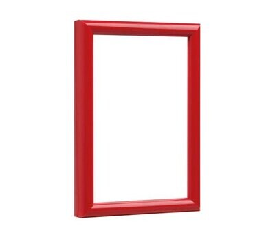 BUBOLA & NAIBO - CORNICE PLA-STYLE SERIE BASIC IN PLASTICA COLORE ROSSO 24 X 30 CM. PLA01 RO 09