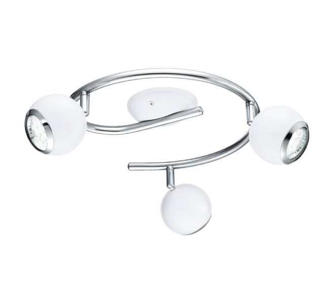 EGLO - BIMEDA ARCO FARETTI LED 3 LUCI 2,8W GU10 BIANCO/CROMO 31003