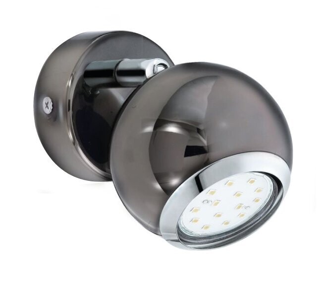 EGLO - BIMEDA FARETTO LED 1 LUCE 2,8W GU10 NICKEL/NERO/CROMO 31005