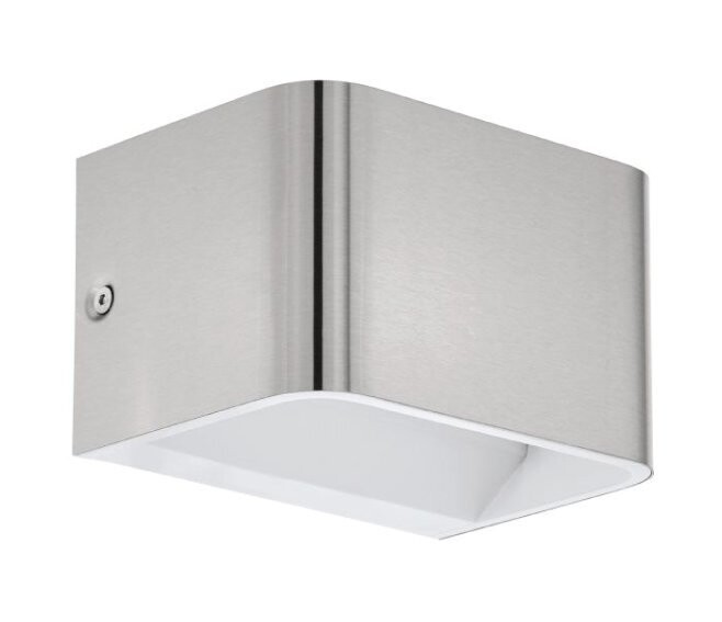 EGLO - SANIA 4 APPLIQUE A LED IN ALLUMINIO NICKEL OPACO 6W 3000K 670LM 98424