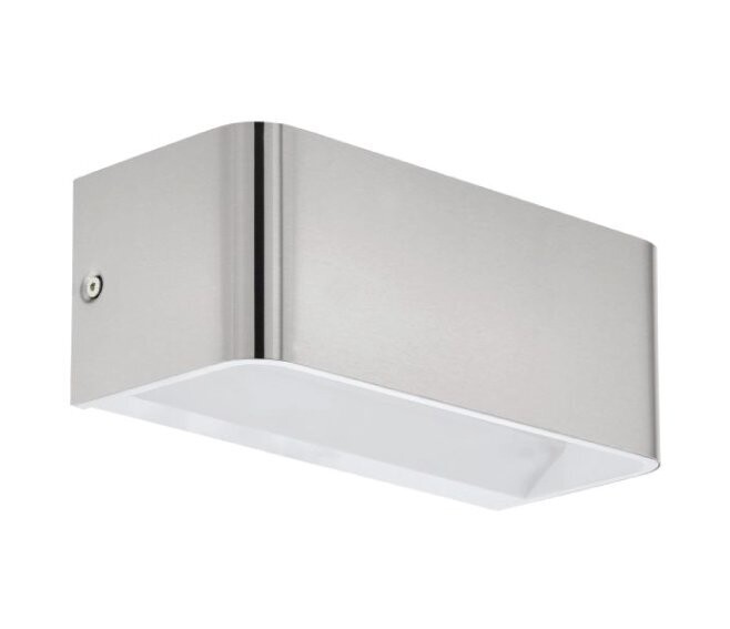 EGLO - SANIA 4 APPLIQUE A LED IN ALLUMINIO NICKEL OPACO 10W 3000K 1300LM 98425