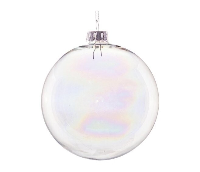 BIZZOTTO - SFERA DI NATALE DI VETRO EFFETTO BOLLA D100 0912070