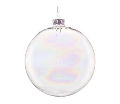 BIZZOTTO - SFERA DI NATALE DI VETRO EFFETTO BOLLA D100 0912070 BIZZOTTO - SFERA DI NATALE DI VETRO EFFETTO BOLLA D100 0912070