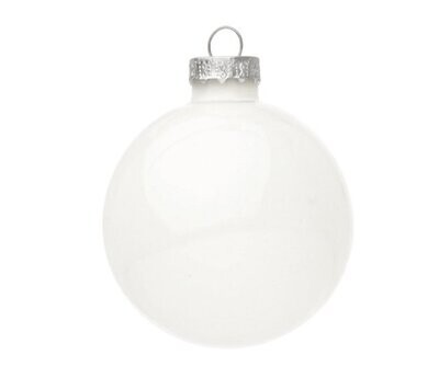 BIZZOTTO - SFERA DI NATALE IN VETRO COLORE BIANCO LUCIDO D60 0914105 BIZZOTTO - SFERA DI NATALE IN VETRO COLORE BIANCO LUCIDO D60 0914105