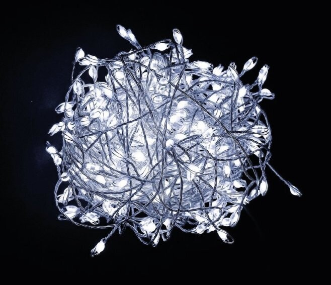 BIZZOTTO - CATENA CLUSTER 500 MICROLED LUX BIANCO ALTA LUMINOSITA' IP44 0932102