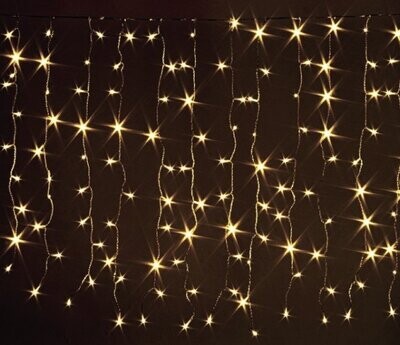 BIZZOTTO - TENDA 400 LED CLASSIC 5 MM. FILO TRASPARENTE 4X1 MT. IP44 0936282