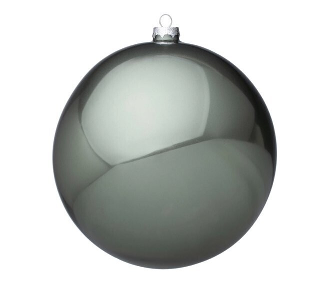 BIZZOTTO - SFERA DI NATALE IN VETRO COLORE VERDE CHIARO SHIMMER D200 0930042