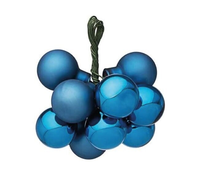 BIZZOTTO - MAZZO 10 SFERE DN. 20 MM. AZZURRO LUCIDO E OPACO 0931213