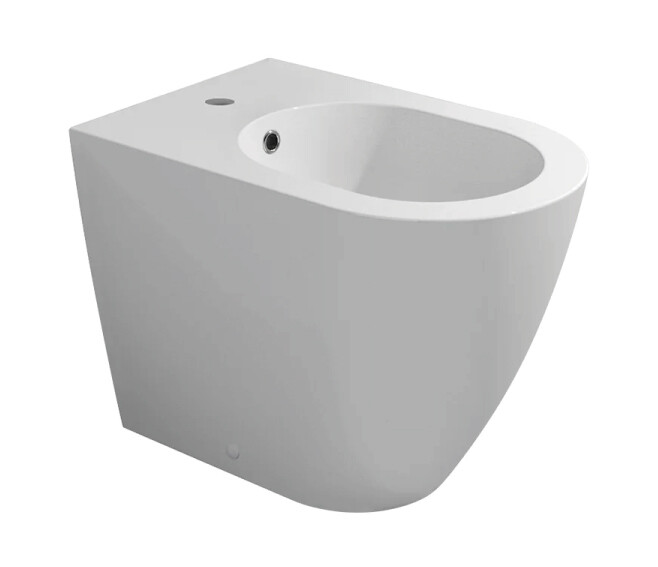 FLAMINIA - LINK BIDET A PAVIMENTO BTW MONOFORO IN CERAMICA BIANCO LK217