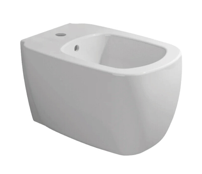 FLAMINIA - MONO' BIDET SOSPESO MONOFORO IN CERAMICA BIANCO MN218