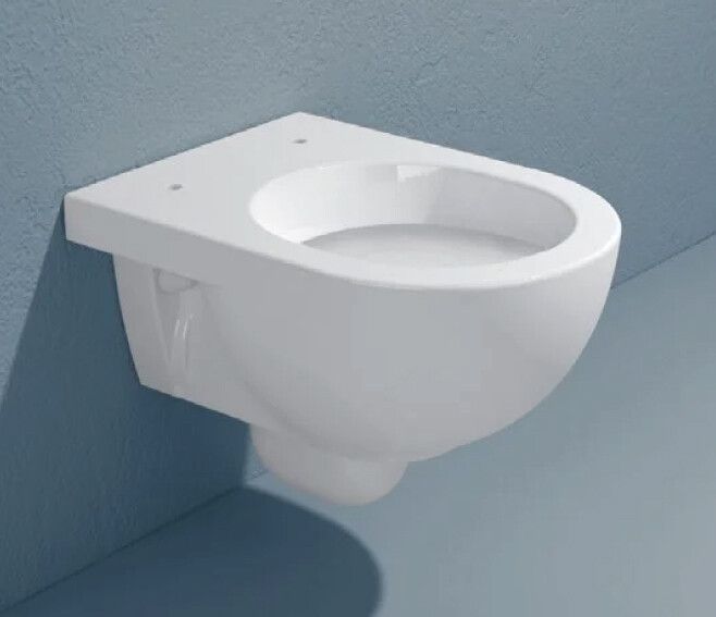 FLAMINIA - QUICK VASO WC SOSPESO CON BRIDA IN CERAMICA BIANCO QK118