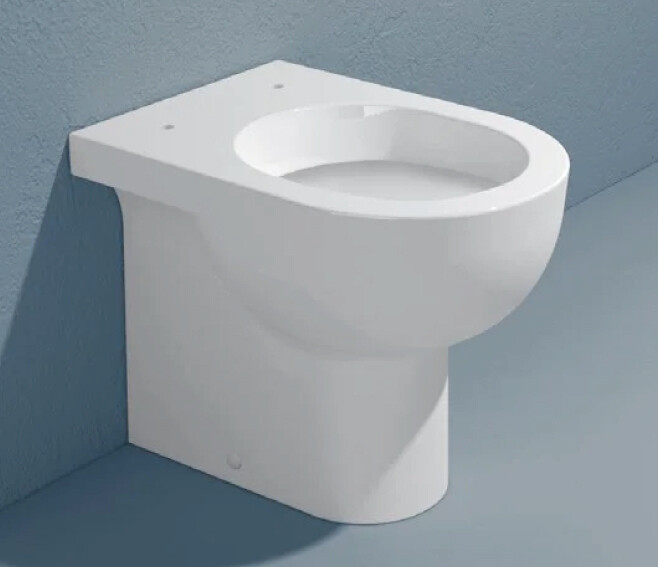 FLAMINIA - QUICK VASO WC A PAVIMENTO BTW SCARICO S/P CON BRIDA IN CERAMICA BIANCO QK117