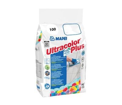 MAPEI - ULTRACOLOR PLUS MALTA CEMENTIZIA AD ALTE PRESTAZIONI 5 KG. COLORE 100 BIANCO 6010045A