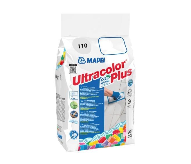 MAPEI - ULTRACOLOR PLUS MALTA CEMENTIZIA AD ALTE PRESTAZIONI 5 KG. COLORE  110 MANHATTAN 2000