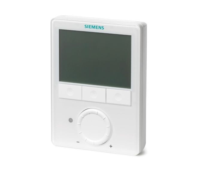 SIEMENS - RDG100T REGOLATORE AMBIENTE UNIVERSALE LCD CON OROLOGIO SETTIMANALE S55770-T159