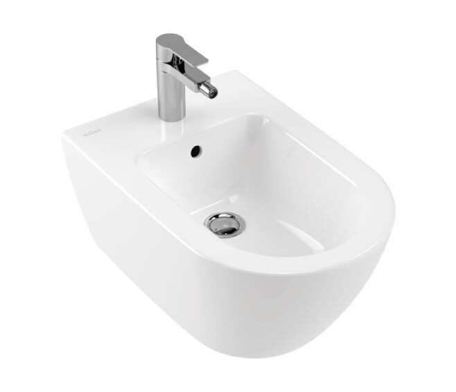 VILLEROY & BOCH - SUBWAY 2.0 BIDET SOSPESO OVALE BIANCO ALPIN 54000001