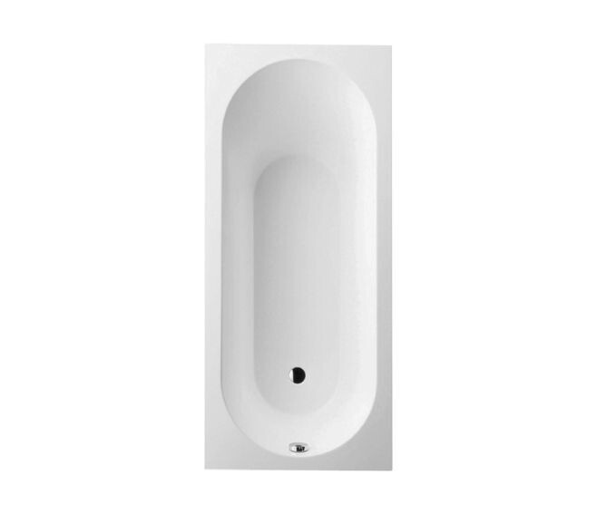 VILLEROY & BOCH - OBERON VASCA DA BAGNO 160X75 CM. QUARYL BIANCO ALPIN UBQ160OBE2V-01